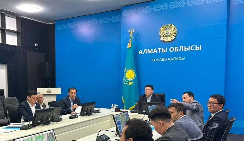 The development of the SEZ "Alatau" and the implementation of projects in the field of logistics were discussed in the Almaty region