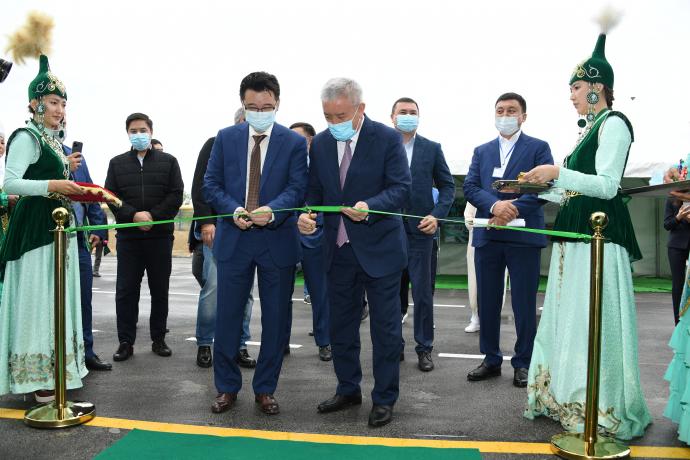 A greenhouse complex worth 5.5 billion tenge was launched in the Almaty region