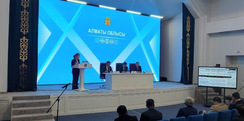 Семинар по разъяснению мер государственной поддержки прошел в Алматинской области